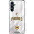 MLB San Diego Padres Home Jersey Galaxy S23 FE Clear Case