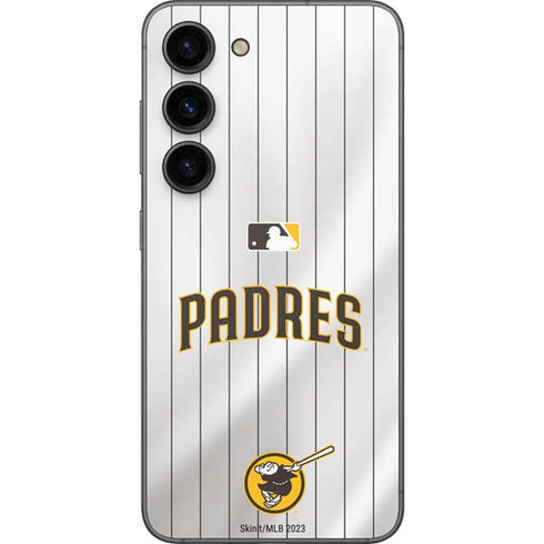 MLB San Diego Padres Home Jersey Galaxy S23 Skin