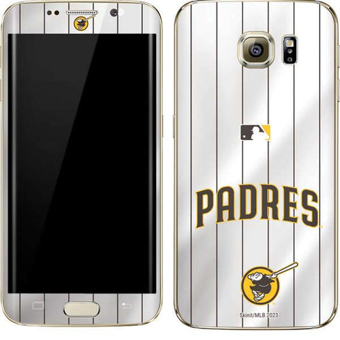 MLB San Diego Padres Home Jersey Galaxy S7 Edge Skin