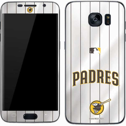 MLB San Diego Padres Home Jersey Galaxy S7 Skin