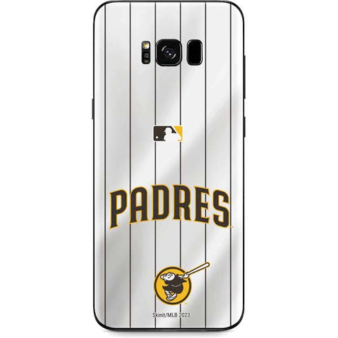 MLB San Diego Padres Home Jersey Galaxy S8 Plus Skin