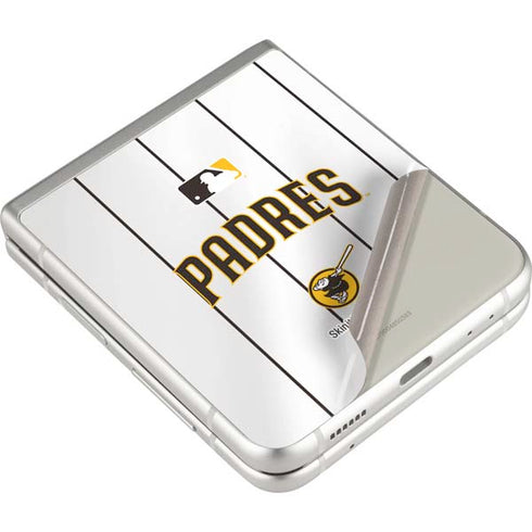 MLB San Diego Padres Home Jersey Galaxy Z Flip4 5G Skin