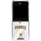 MLB San Diego Padres Home Jersey Galaxy Z Flip5 5G Clear Case