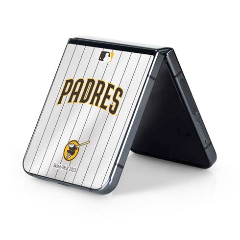 MLB San Diego Padres Home Jersey Galaxy Z Flip5 5G Skin