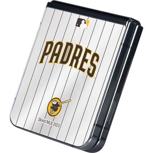 MLB San Diego Padres Home Jersey Galaxy Z Flip5 5G Skin