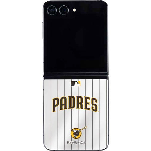 MLB San Diego Padres Home Jersey Galaxy Z Flip5 5G Skin
