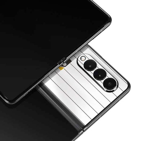 MLB San Diego Padres Home Jersey Galaxy Z Fold3 5G Skin