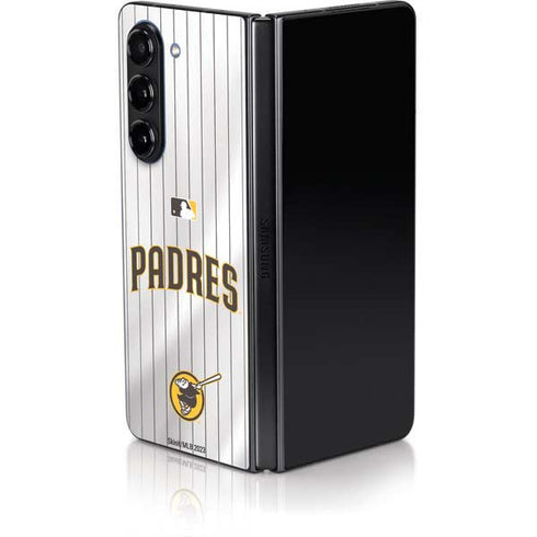 MLB San Diego Padres Home Jersey Galaxy Z Fold5 5G Skin