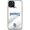 MLB San Diego Padres Home Jersey iPhone 11 Pro Clear Case