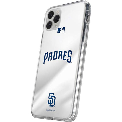 MLB San Diego Padres Home Jersey iPhone 11 Pro Clear Case