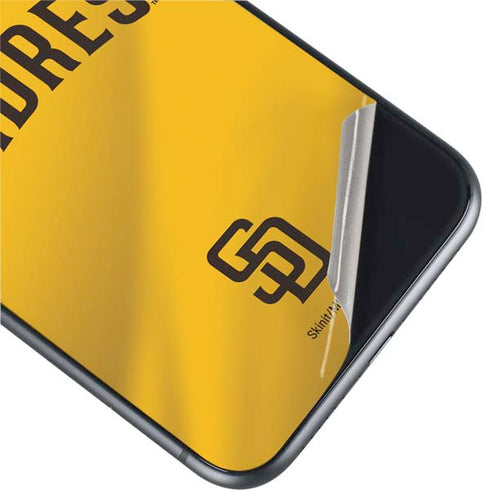 MLB San Diego Padres Home Jersey iPhone 11 Skin