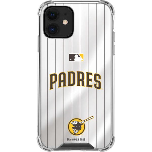 MLB San Diego Padres Home Jersey iPhone 12 Mini Clear Case