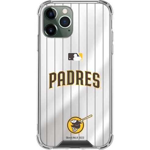 MLB San Diego Padres Home Jersey iPhone 12 Pro Clear Case