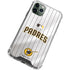 MLB San Diego Padres Home Jersey iPhone 12 Pro Clear Case