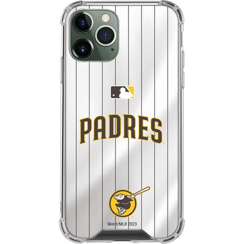 MLB San Diego Padres Home Jersey iPhone 12 Pro Max Clear Case