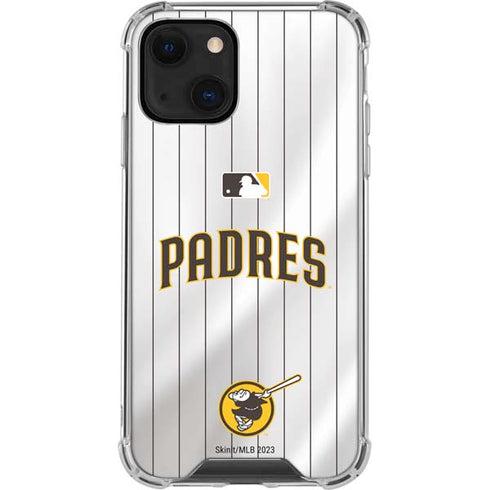 MLB San Diego Padres Home Jersey iPhone 13 Mini Clear Case