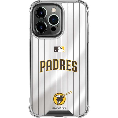 MLB San Diego Padres Home Jersey iPhone 13 Pro Clear Case