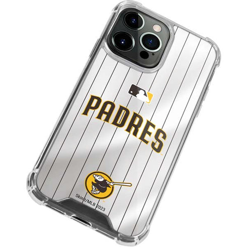 MLB San Diego Padres Home Jersey iPhone 13 Pro Clear Case