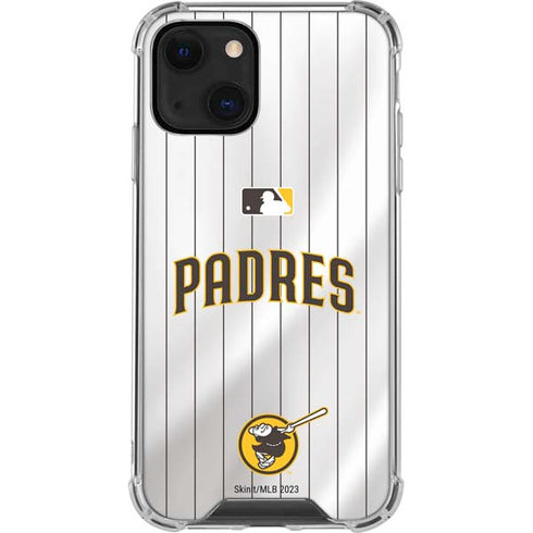 MLB San Diego Padres Home Jersey iPhone 14 Clear Case