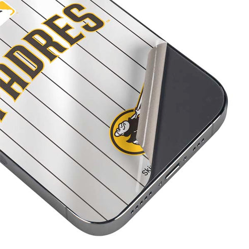 MLB San Diego Padres Home Jersey iPhone 14 Pro Skin