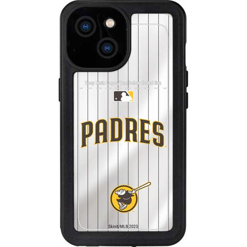 MLB San Diego Padres Home Jersey iPhone 15 Waterproof Case