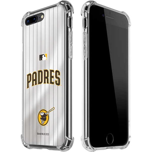 MLB San Diego Padres Home Jersey iPhone 7/8 Plus Clear Case