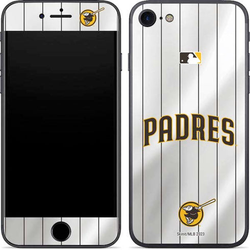 MLB San Diego Padres Home Jersey iPhone 8 Skin