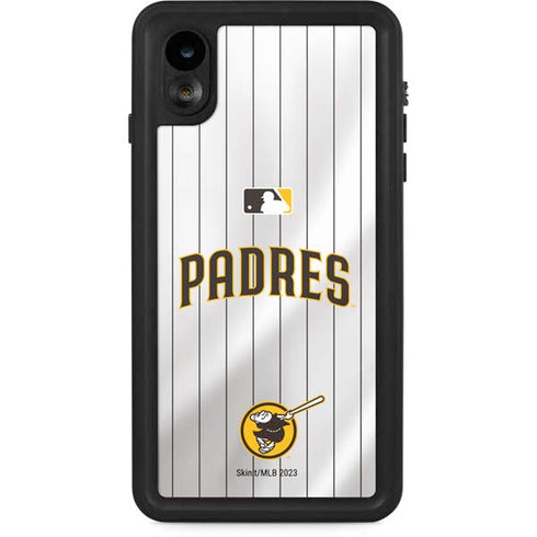 MLB San Diego Padres Home Jersey iPhone XR Waterproof Case