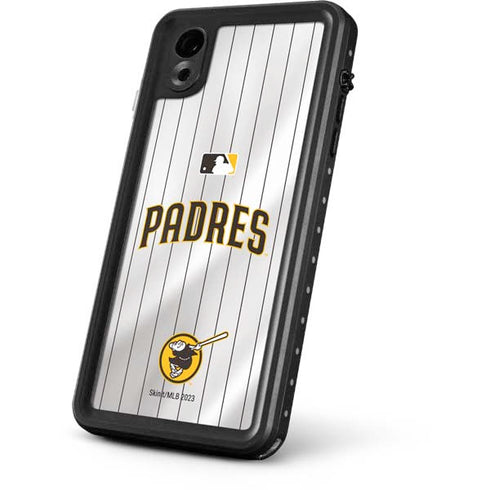 MLB San Diego Padres Home Jersey iPhone XR Waterproof Case