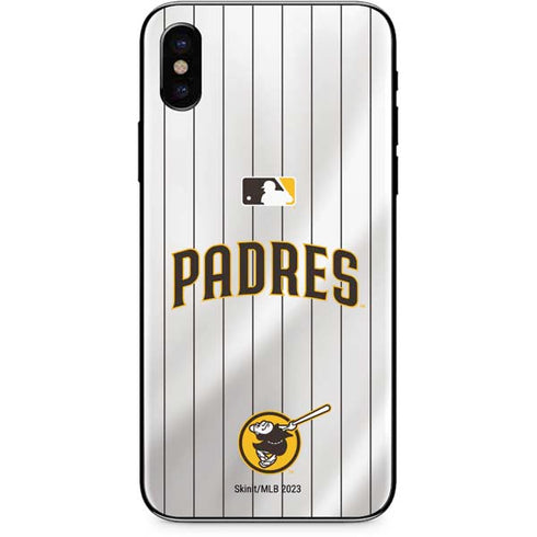 MLB San Diego Padres Home Jersey iPhone XS Max Skin