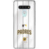 MLB San Diego Padres Home Jersey LG Stylo 6 Clear Case