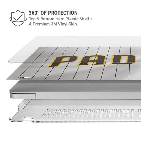 MLB San Diego Padres Home Jersey MacBook Air 15in (2023-2025) Case plus Skin