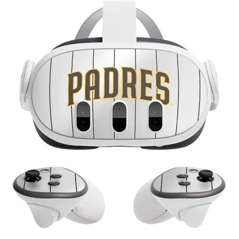 MLB San Diego Padres Home Jersey Meta Quest 3 Skin