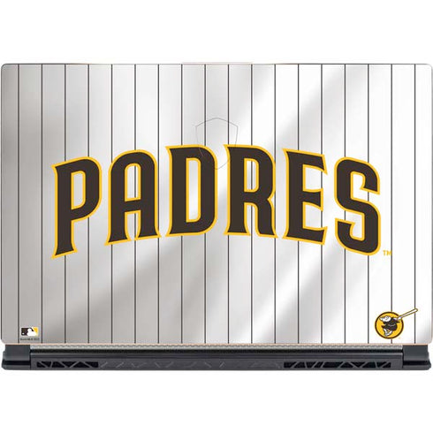 MLB San Diego Padres Home Jersey MSI GS65 Stealth Laptop Skin