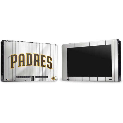 MLB San Diego Padres Home Jersey Nintendo Switch Bundle Skin