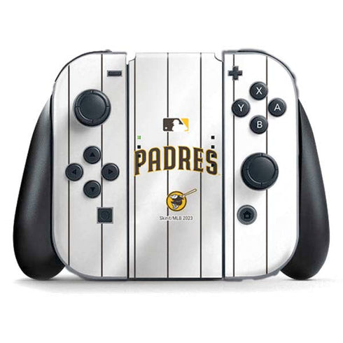 MLB San Diego Padres Home Jersey Nintendo Switch (2017-2021) Joy-Con Controller Skin