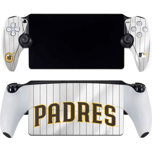 MLB San Diego Padres Home Jersey PlayStation Portal Remote Player Skin