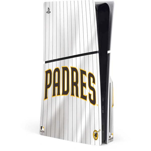 MLB San Diego Padres Home Jersey PS5 Slim Disk Console Skin