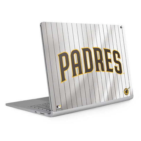 MLB San Diego Padres Home Jersey Surface Book 2 15in Skin