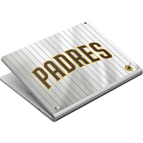 MLB San Diego Padres Home Jersey Surface Book Skin