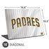 MLB San Diego Padres Home Jersey Universal Laptop 18in (14.6 x 10.6in) Skin