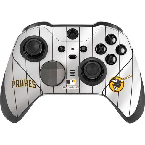 MLB San Diego Padres Home Jersey Xbox Elite Wireless Controller Series 2 Skin