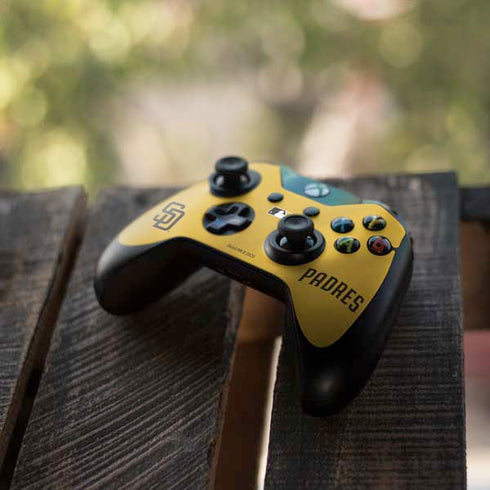 MLB San Diego Padres Home Jersey Xbox One Controller Skin