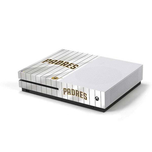MLB San Diego Padres Home Jersey Xbox One S Console Skin