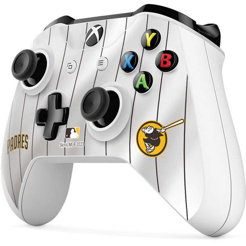 MLB San Diego Padres Home Jersey Xbox One S Controller Skin