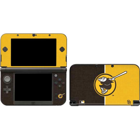 MLB San Diego Padres Split 3DS XL 2015 Skin