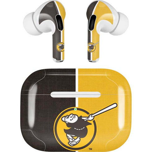 MLB San Diego Padres Split AirPods Pro 2nd Gen Skin