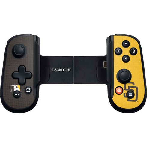 MLB San Diego Padres Split Backbone One for iPhone Game Controller Skin