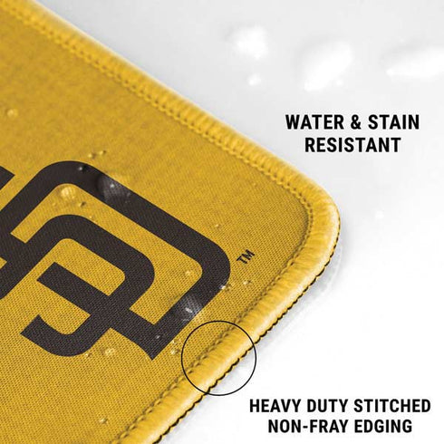 MLB San Diego Padres Split Gaming Mouse Pad