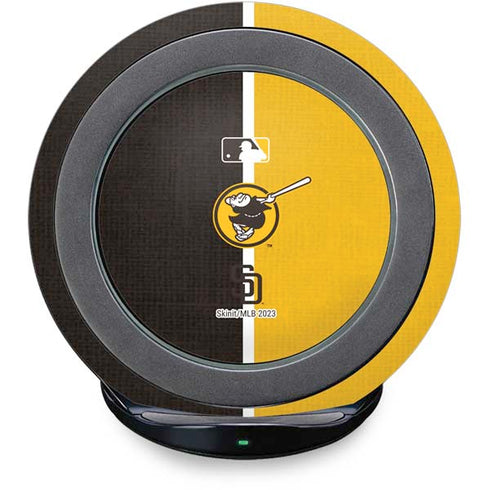 MLB San Diego Padres Split Fast Charge Wireless Charging Stand Skin
